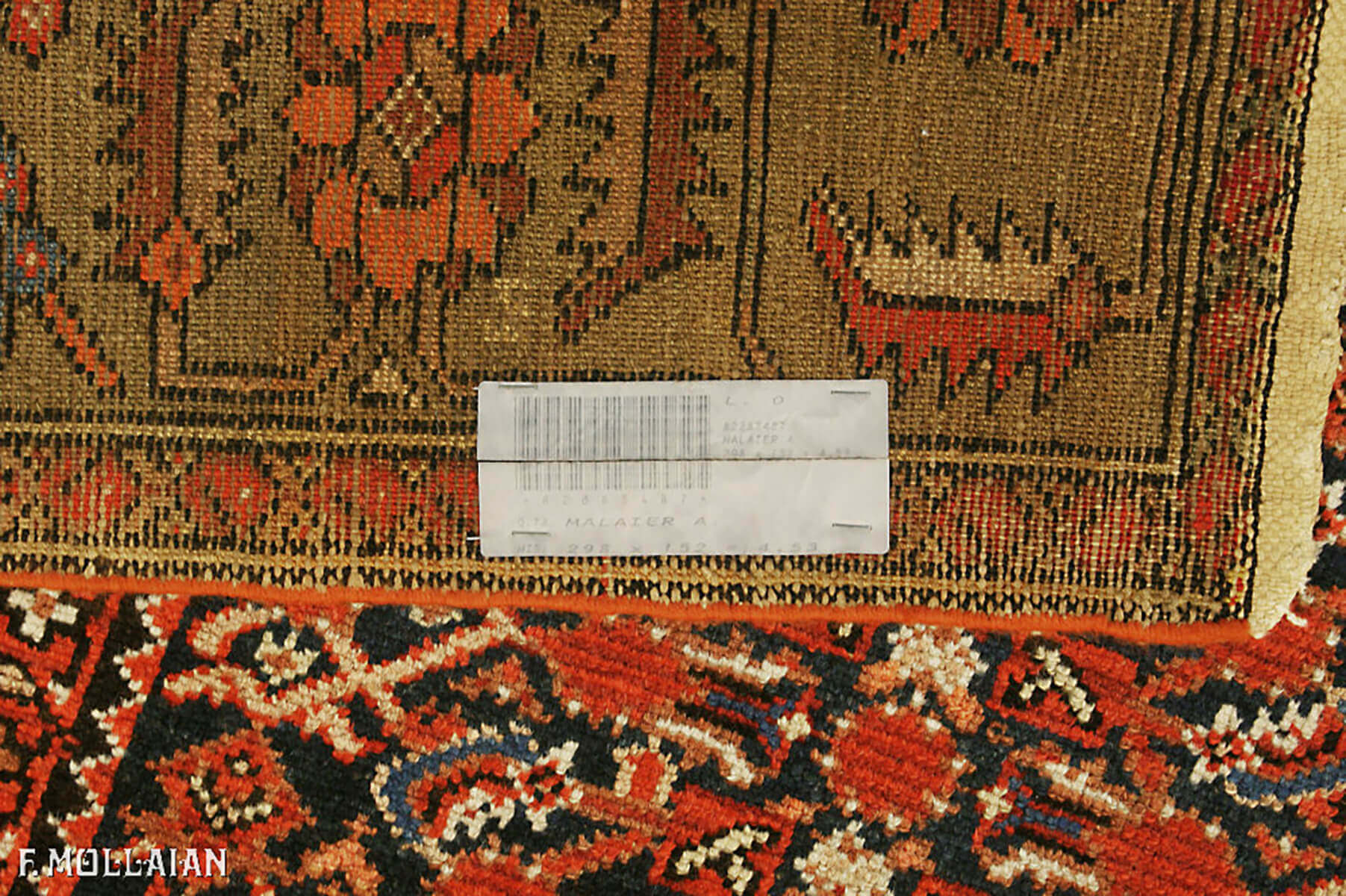 Antique Persian Malayer Carpet n°:82383487
